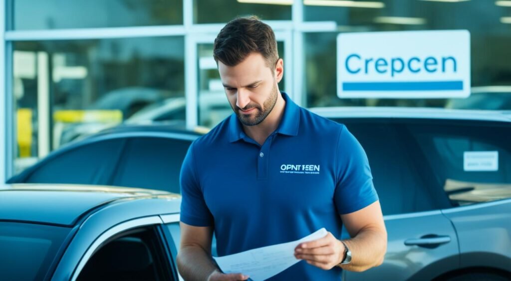 buying and registering a car