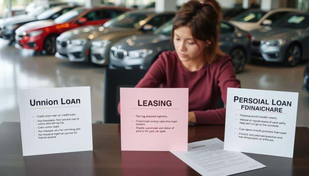 Car financing alternatives