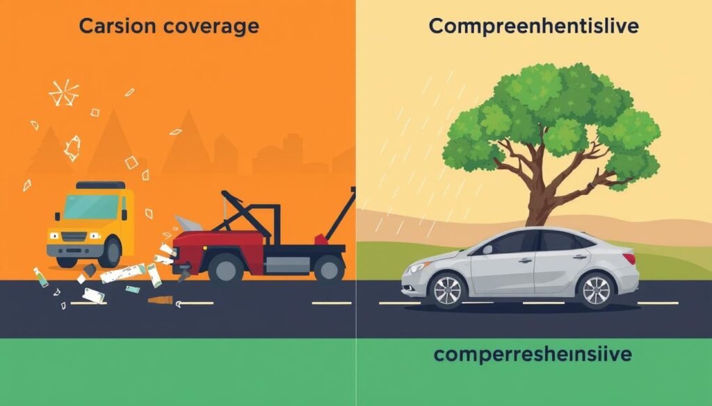 Collision vs. Comprehensive Insurance